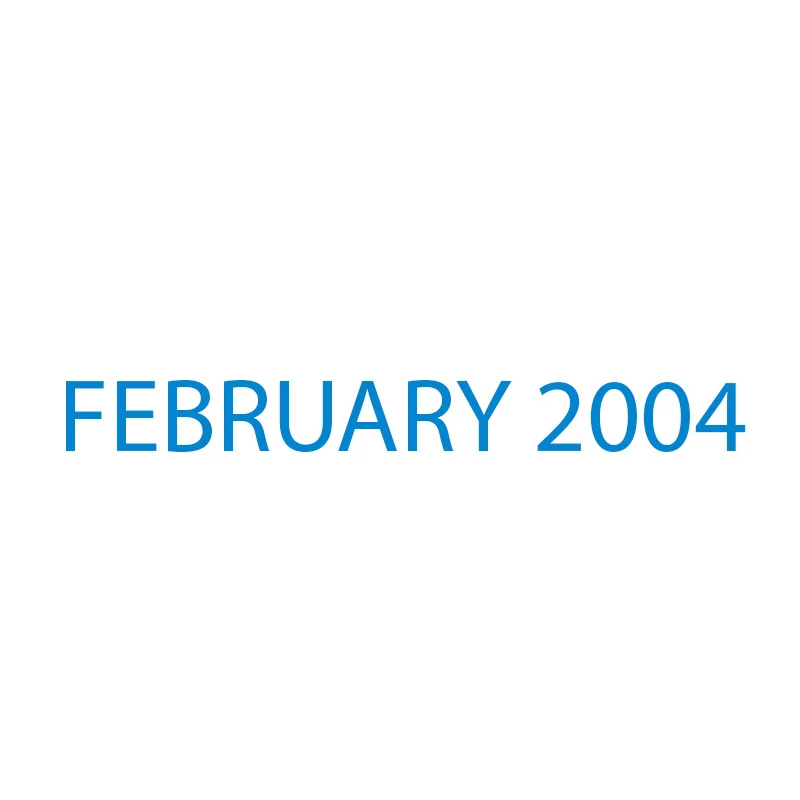 February 2004