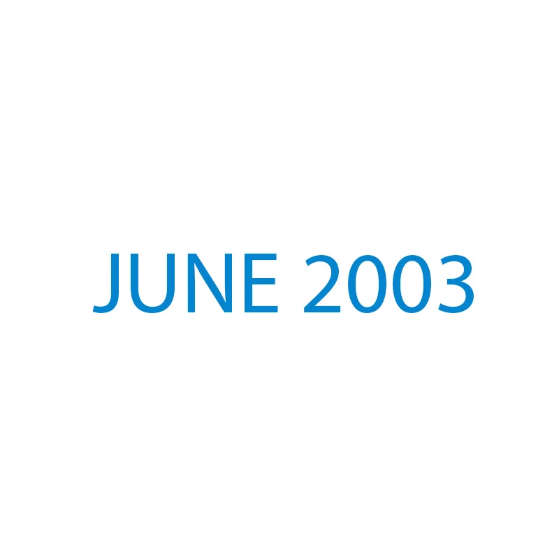 June 2003