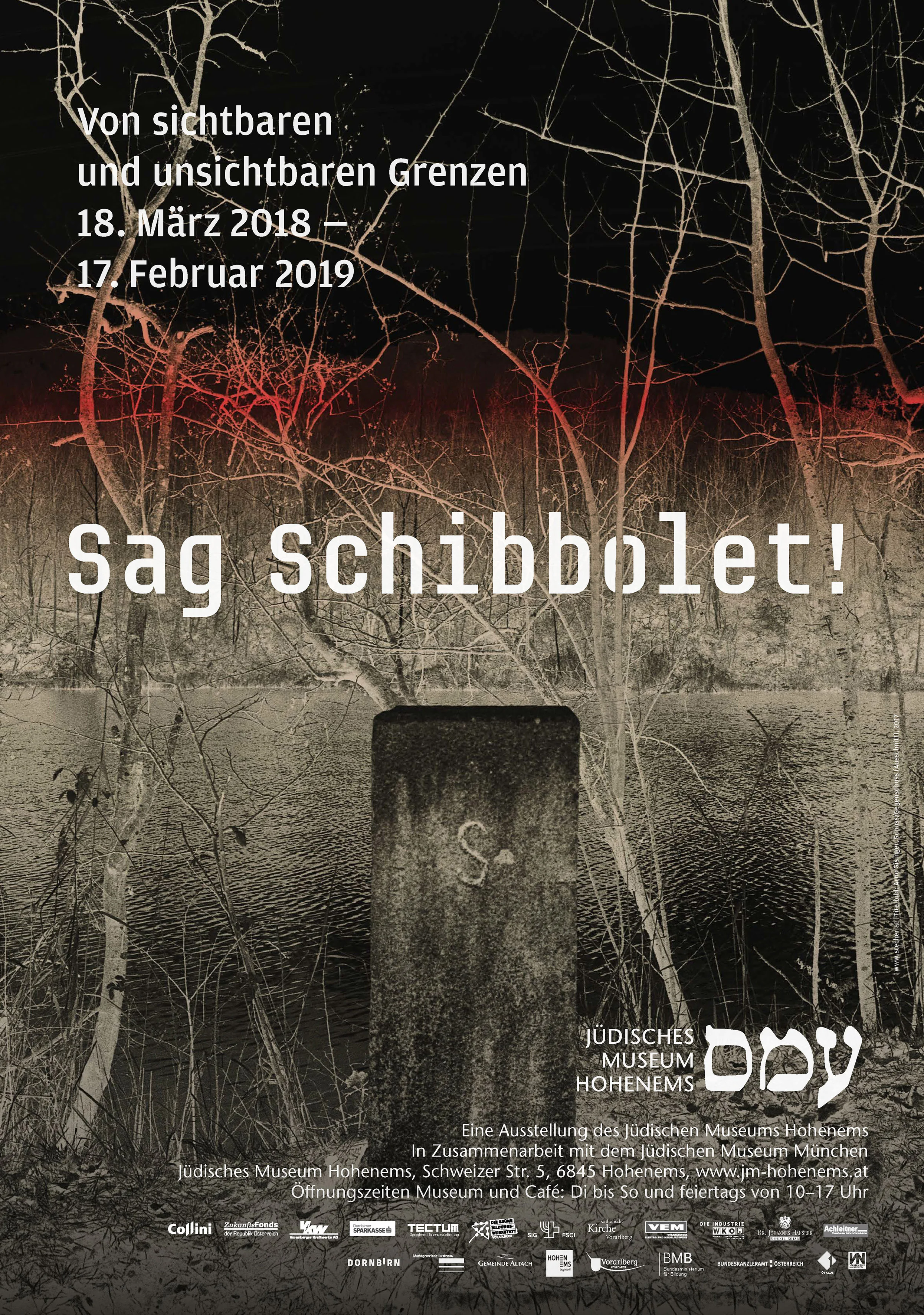 Source: JM Hohenems (http://www.jm-hohenems.at/static/uploads/2018/01/Plakat_Schibbolet_2018.jpg