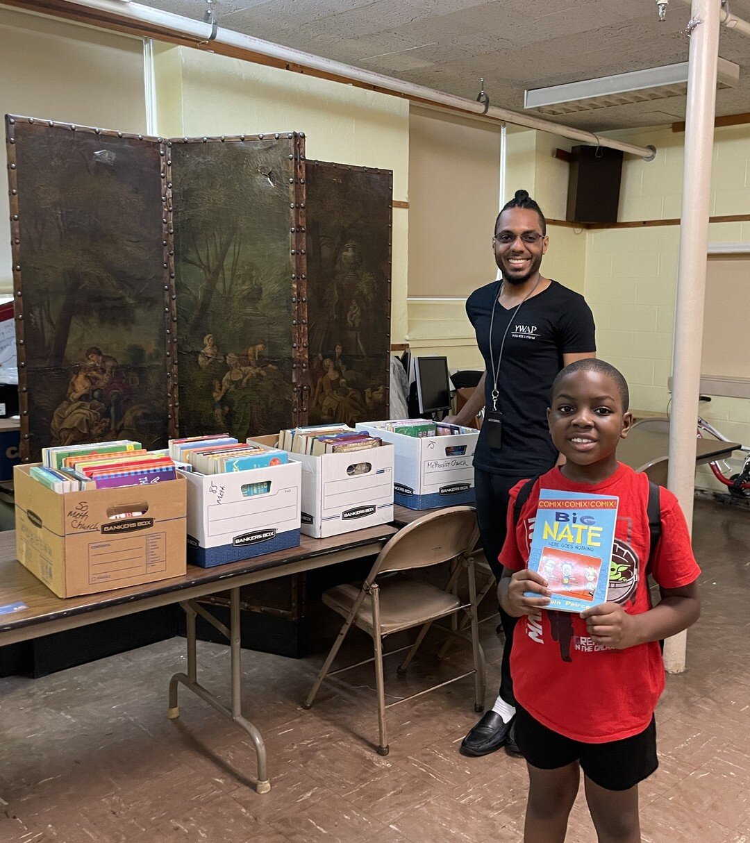 We were introduced today to the great programs run by the Summerfield United Methodist Church after dropping off books for a youth event. Check out some of their programs.