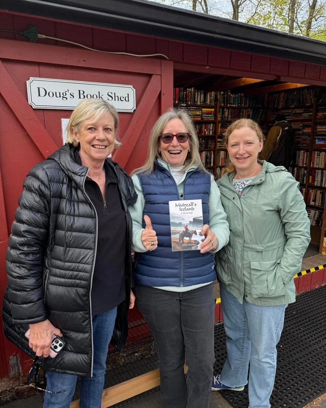 Congratulations to John Trudeau for publishing his first book, Muireall&rsquo;s Iceland, which is now available on Amazon. A Greenwich High School Grad and Book Swap volunteer- well done!
