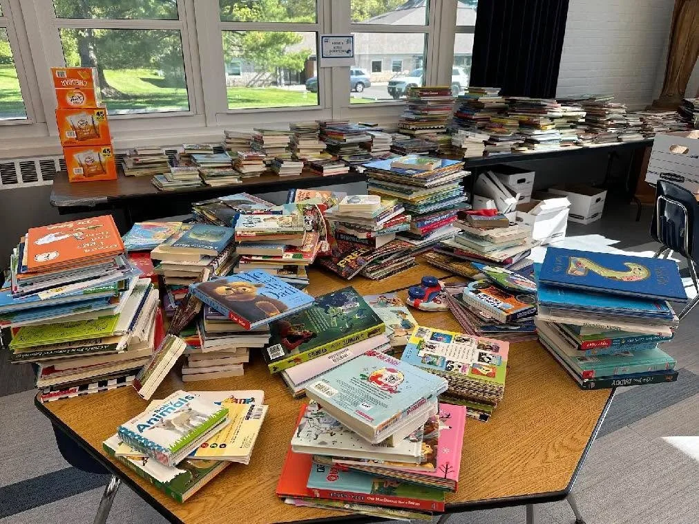 Thanks so much to Amanda Abel Desai, Annika Osterberg and Christine Willey of Greenwich Catholic School for running a hugely successful book drive for us. Really looking forward to getting these books distributed!