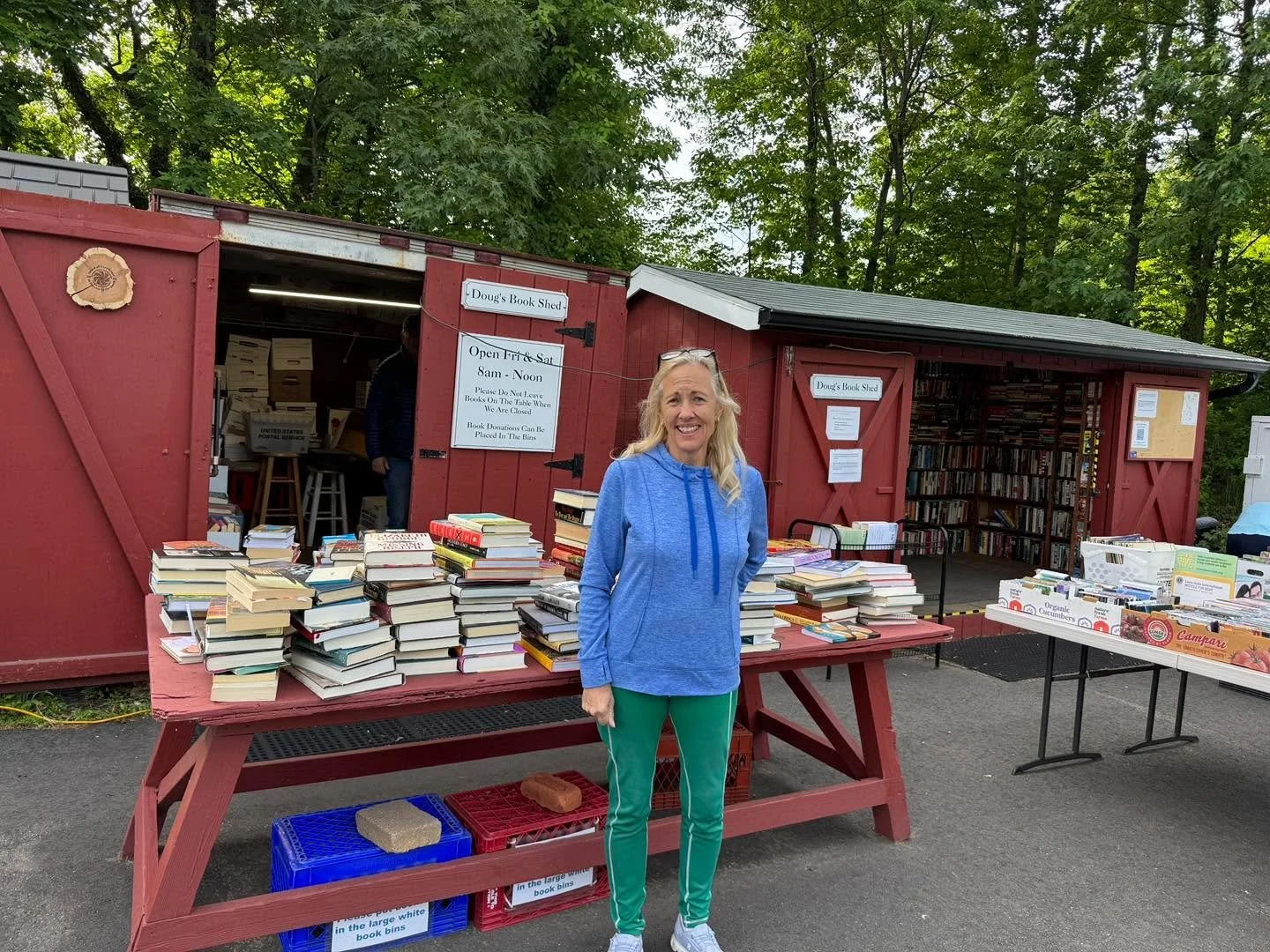 Thanks so much to Diana Northington Samponaro for this massive donation of great books