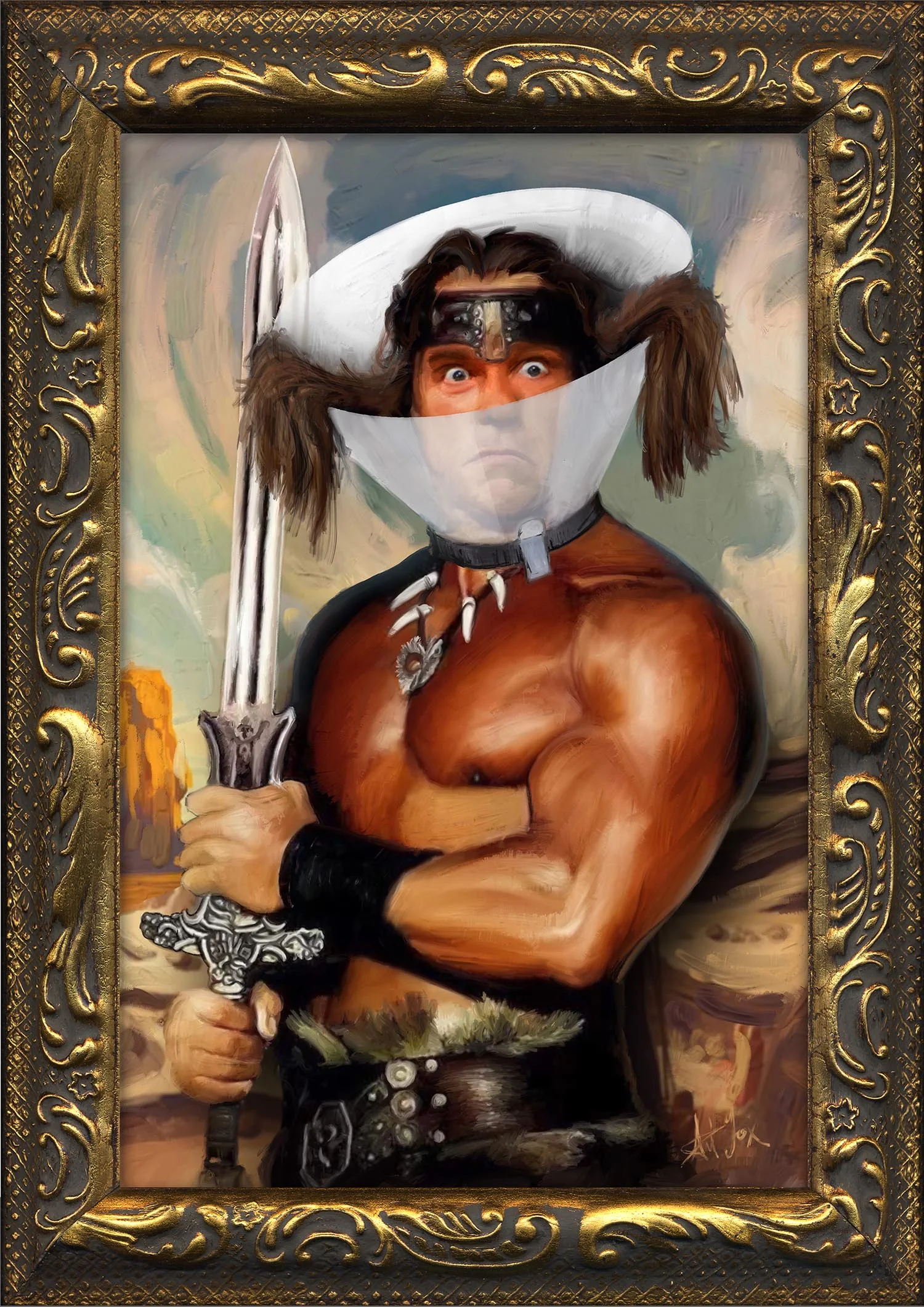 Cone on a Barbarian for web.jpg