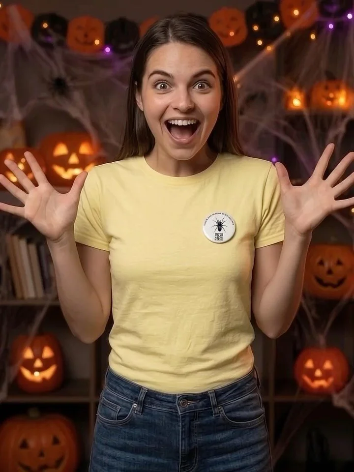 > The countdown is officially on, creatures of the night. 🎃🕷️
> Halloween is creeping up fast, and our AR spooky badges are here to make sure your jacket wins the season. Whether you&rsquo;re unleashing a leaping spider, startling your friend