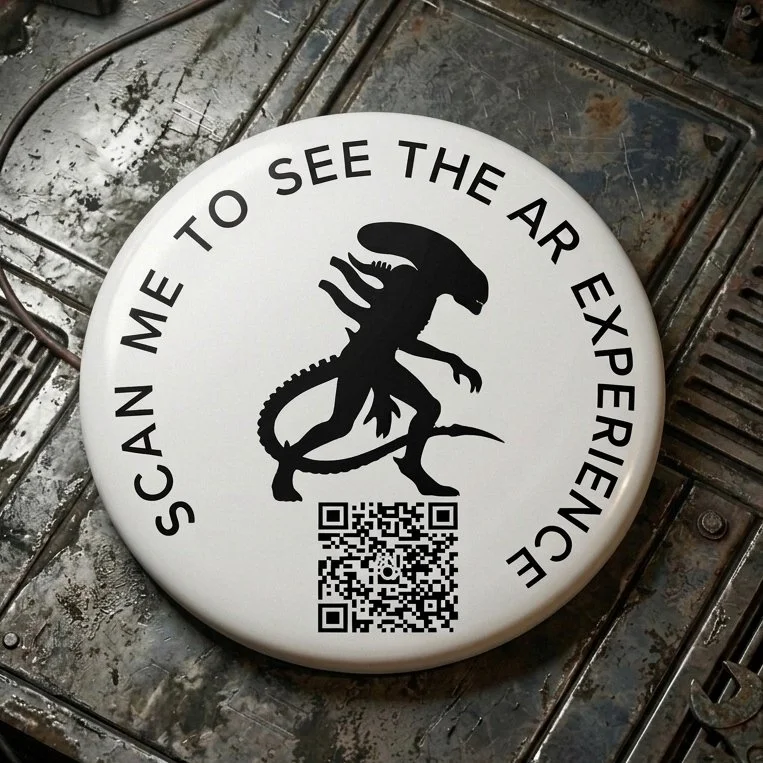 AR Alien Badge