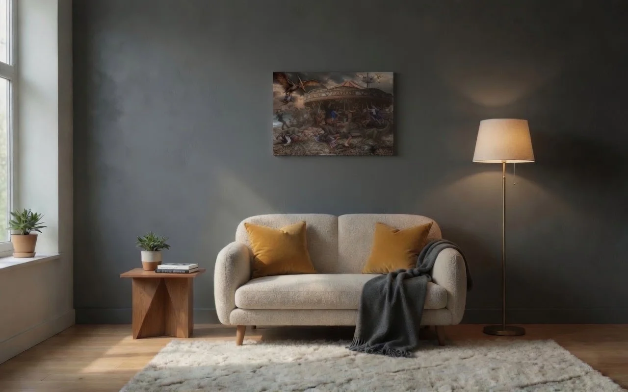 jurassic coast canvas on wall.jpg