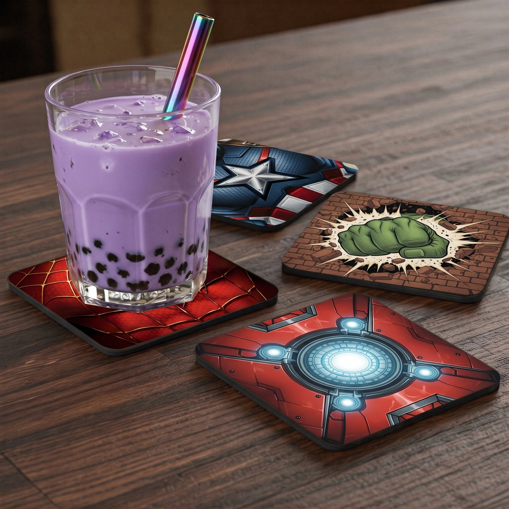 Superhero Coasters