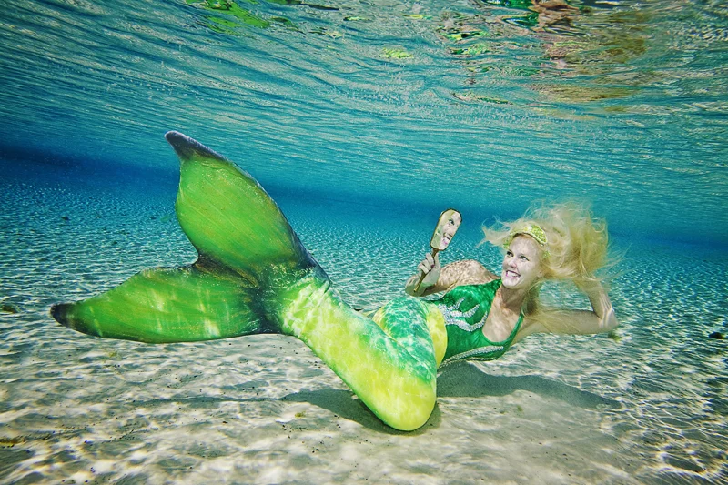 Bambi the Mermaid, photo credit pending.