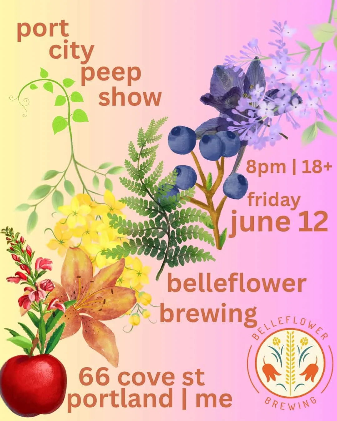 Port City Peepshow @ Belleflower Brewing