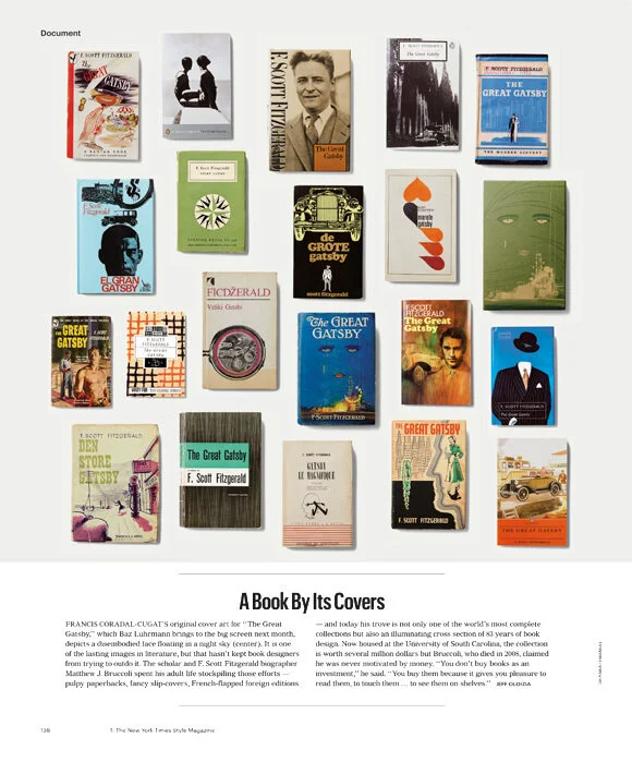 The Great Gatsby Covers for T : The New York Times Style Magazine
