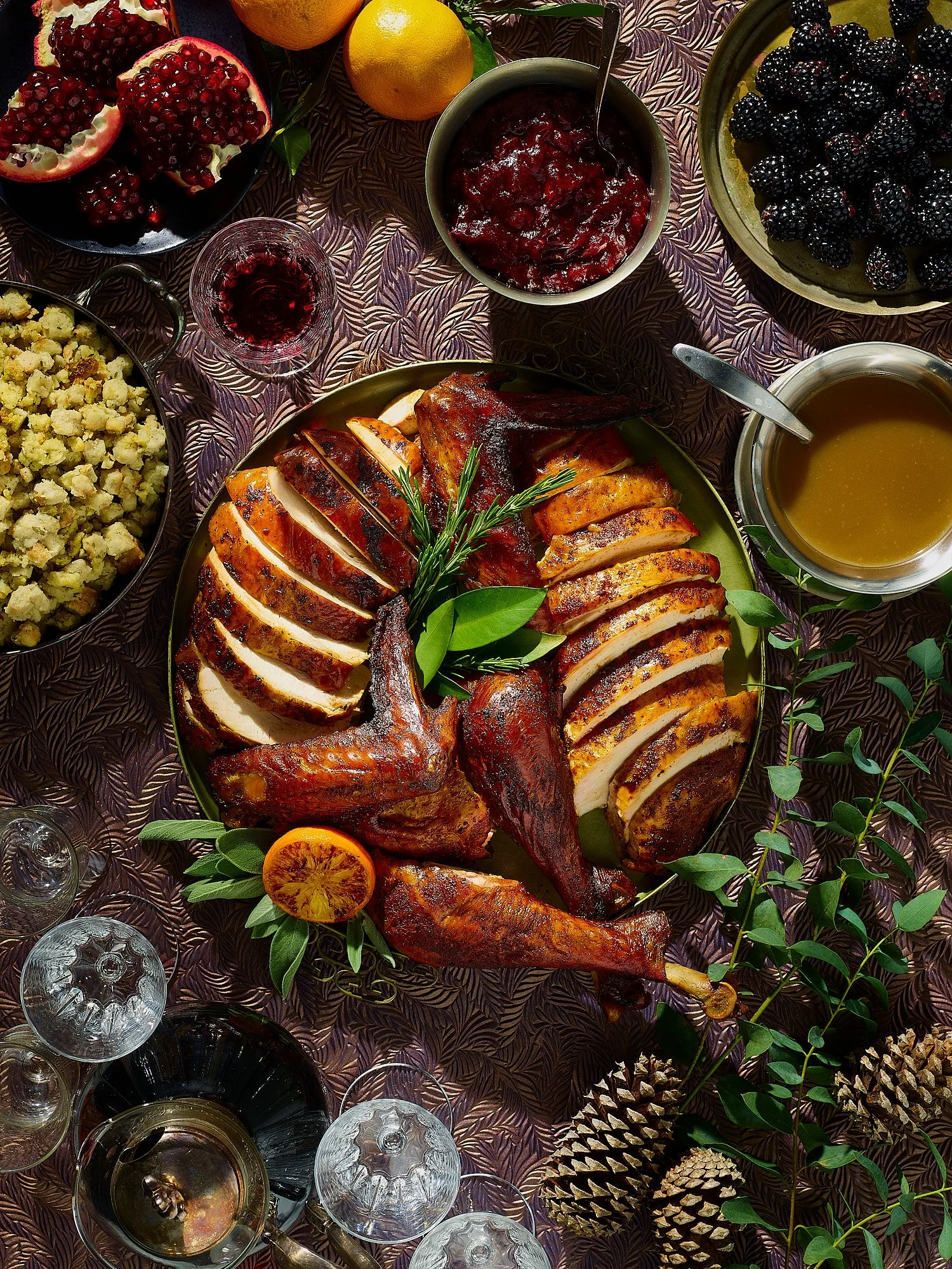 Dark abundant luxury Decadence series food advertising photography by Dhanraj Emanuel, advertising food photographer Greensboro NC