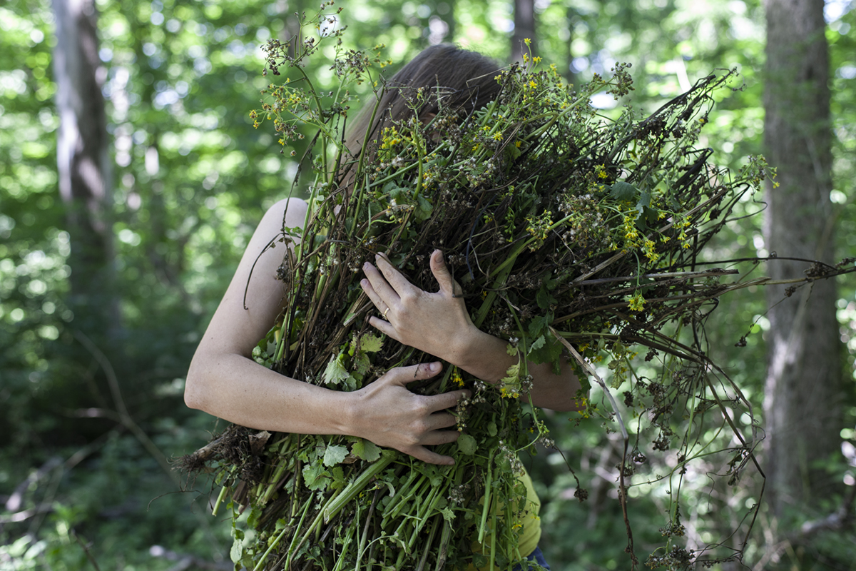Holding Half Dead Flowers, 2018