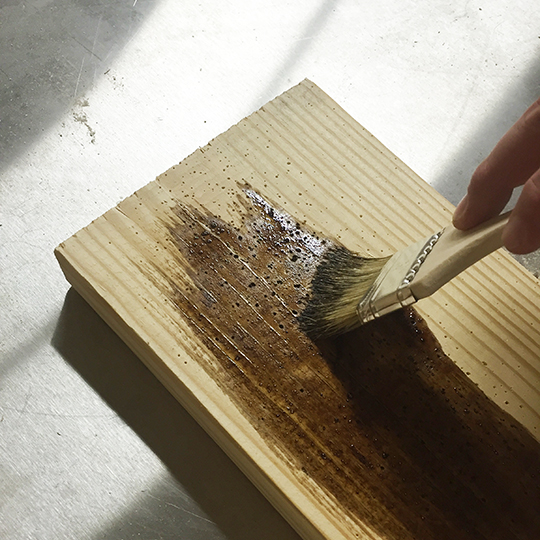 Stain time! 
