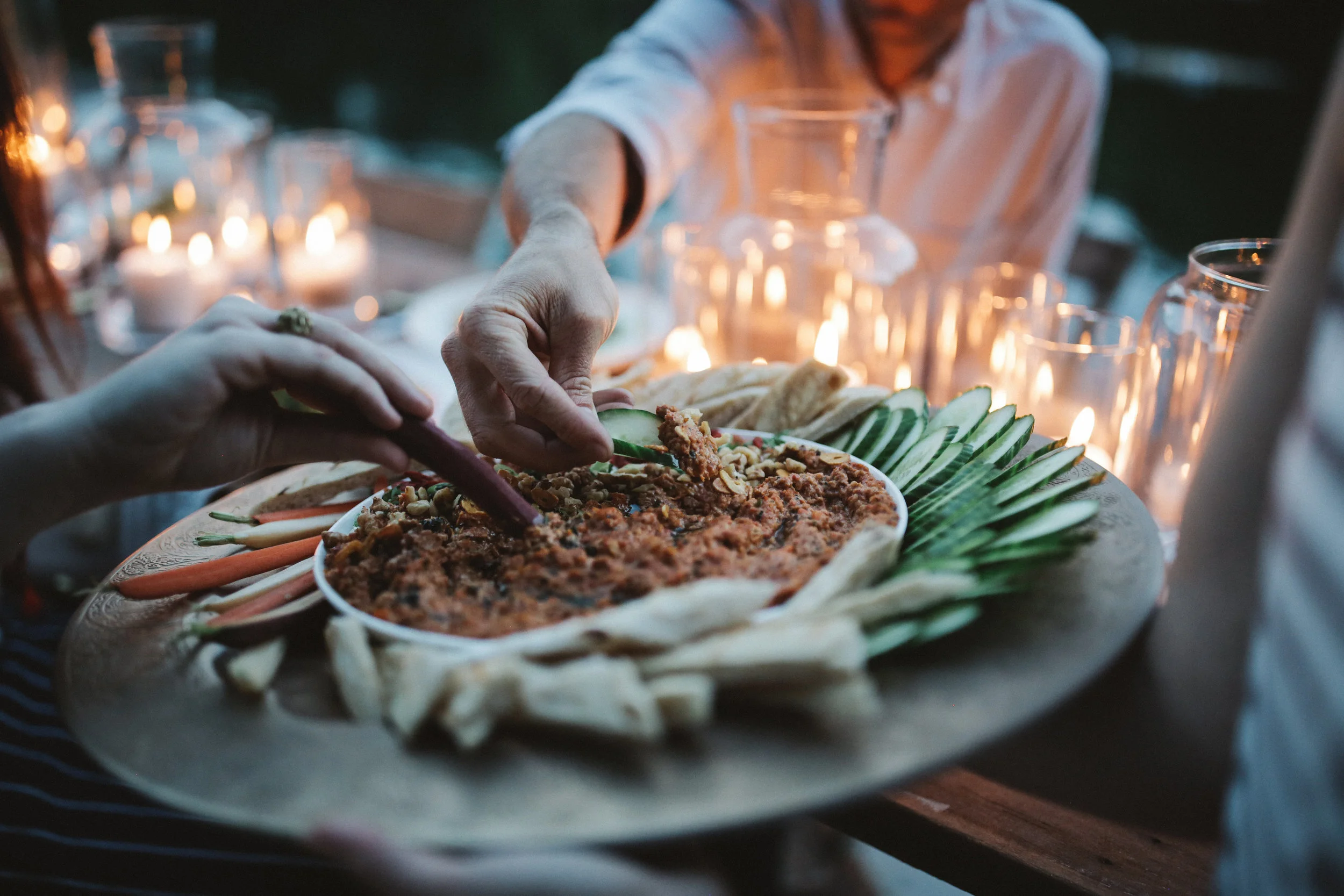 I love food, and this meal was. . . so much better than good. Prepared and styled by Molly Martin and Lyndi Reardenstein