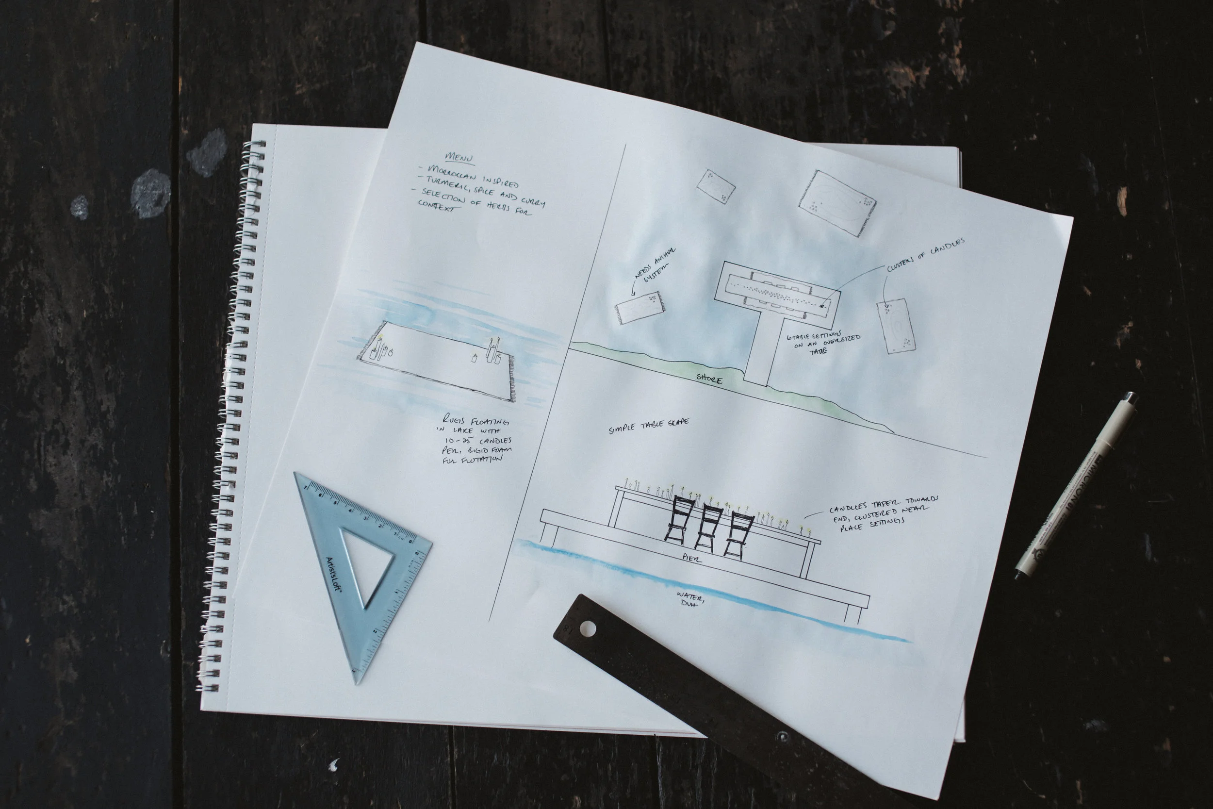 It all starts with a sketch...