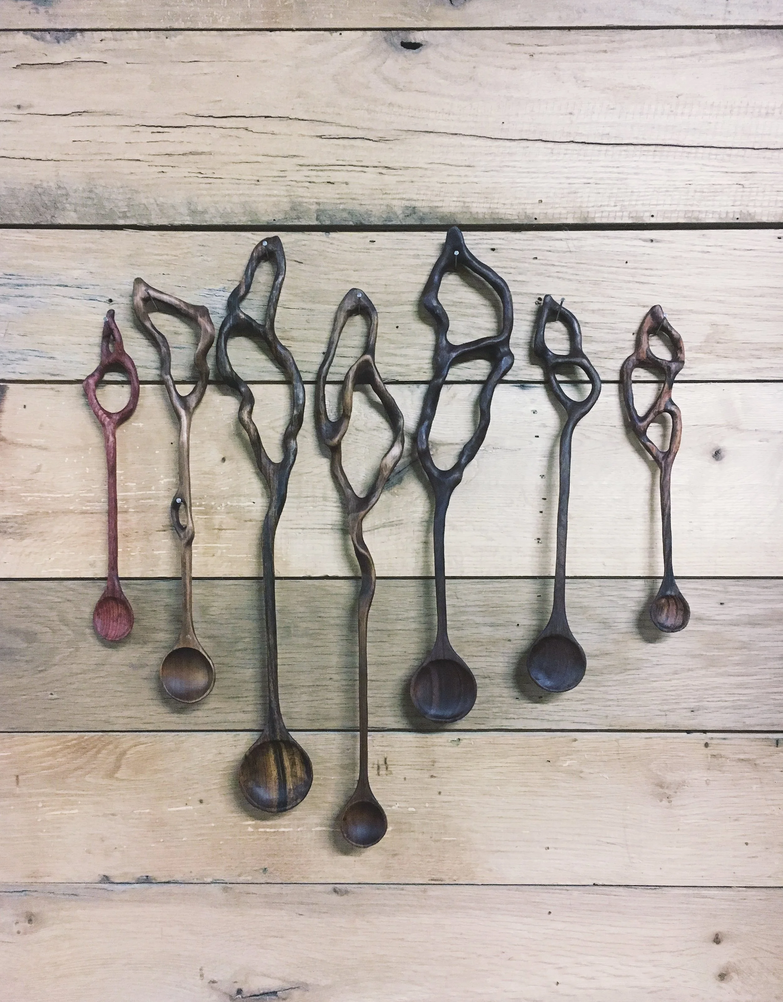 Extra large spoons made for Memphis designer Sean Anderson