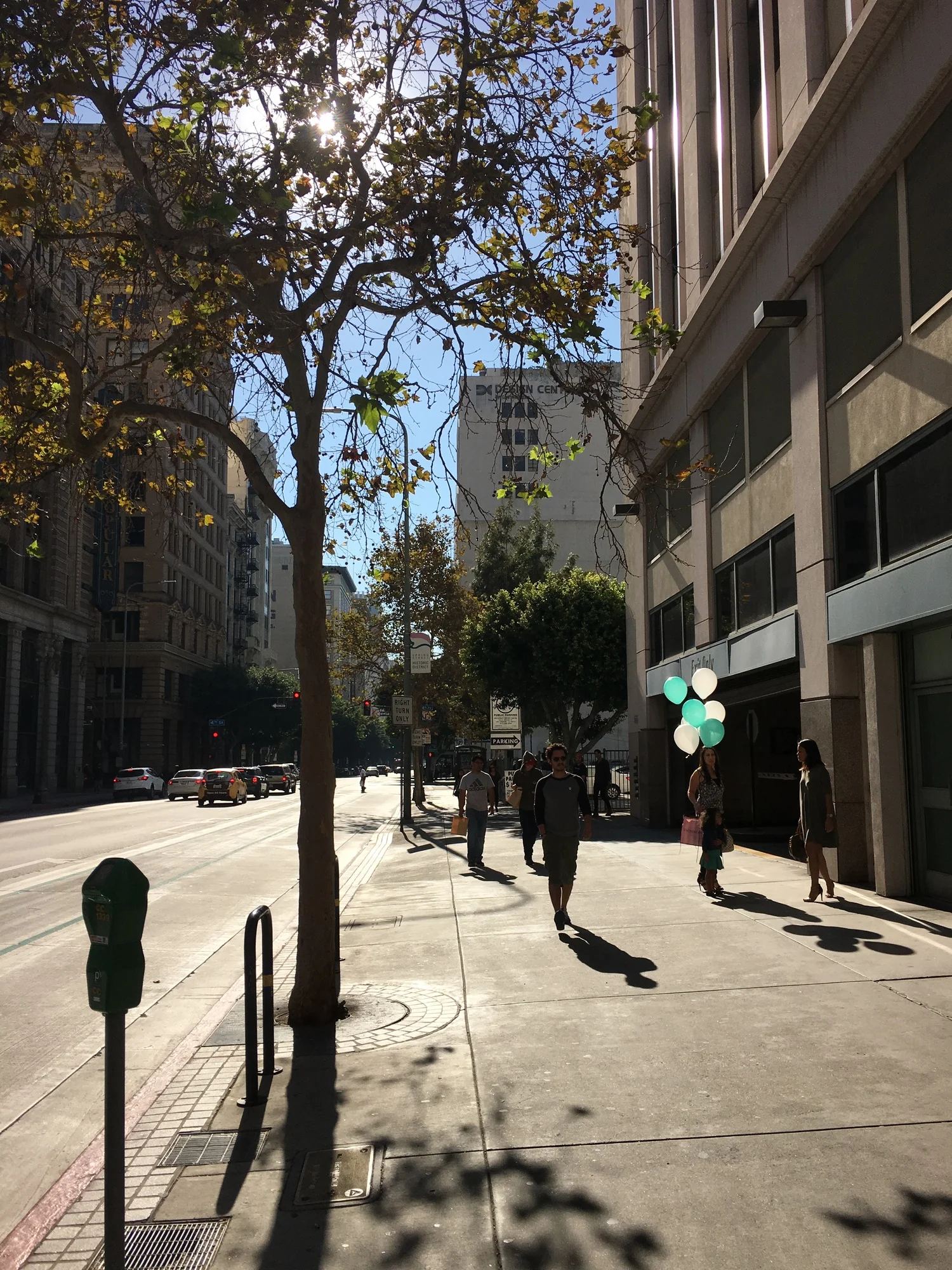 Saturday stroll on Santa Fe (on bike)