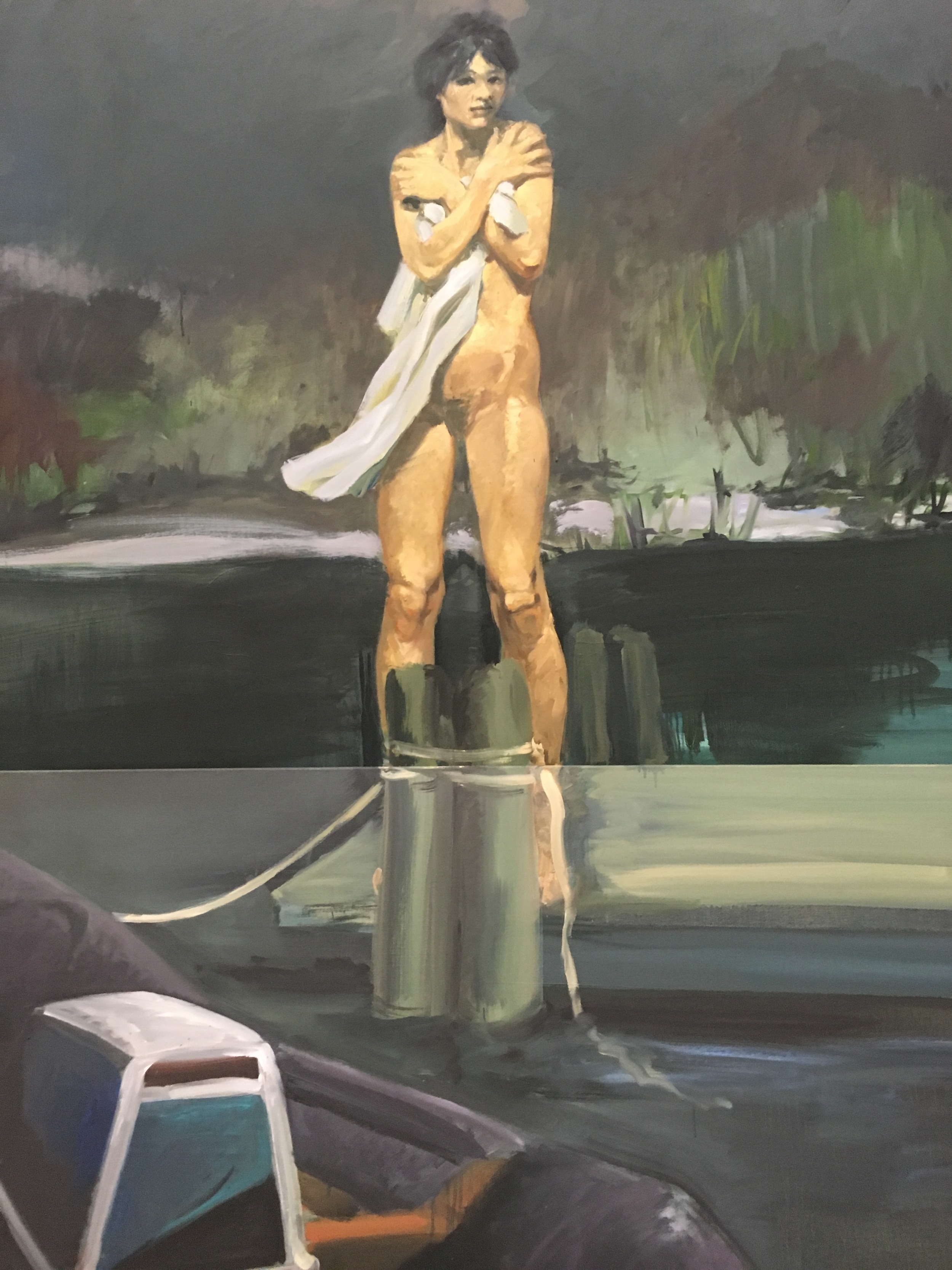 Seeing a beloved work again, but this time standing in front of it
