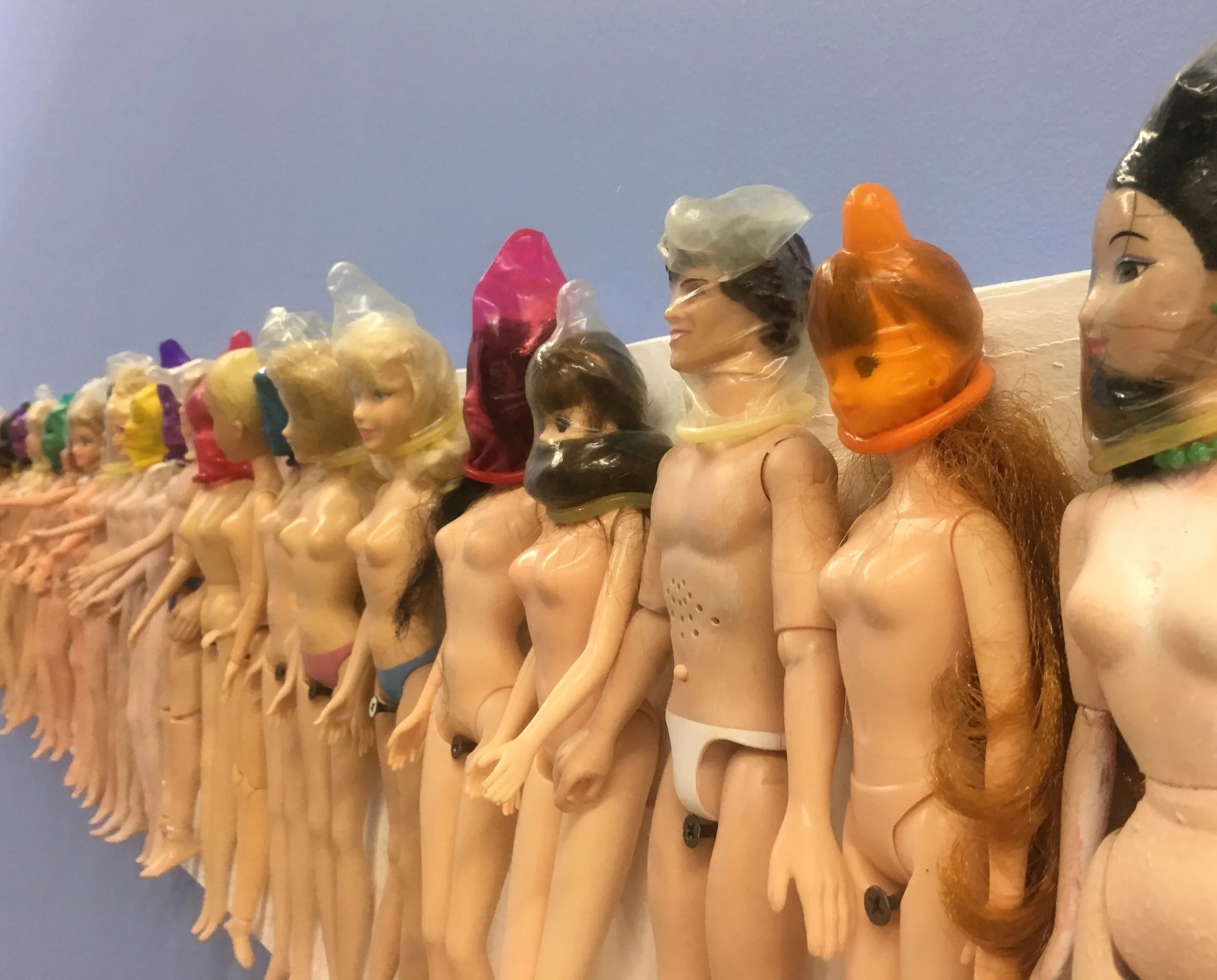 So much to look at and interact with at Nicodim in the Tong Kunniao: Why Don't You Like Stinky Tofu? exhibition. Lots of giggles and creepiness.