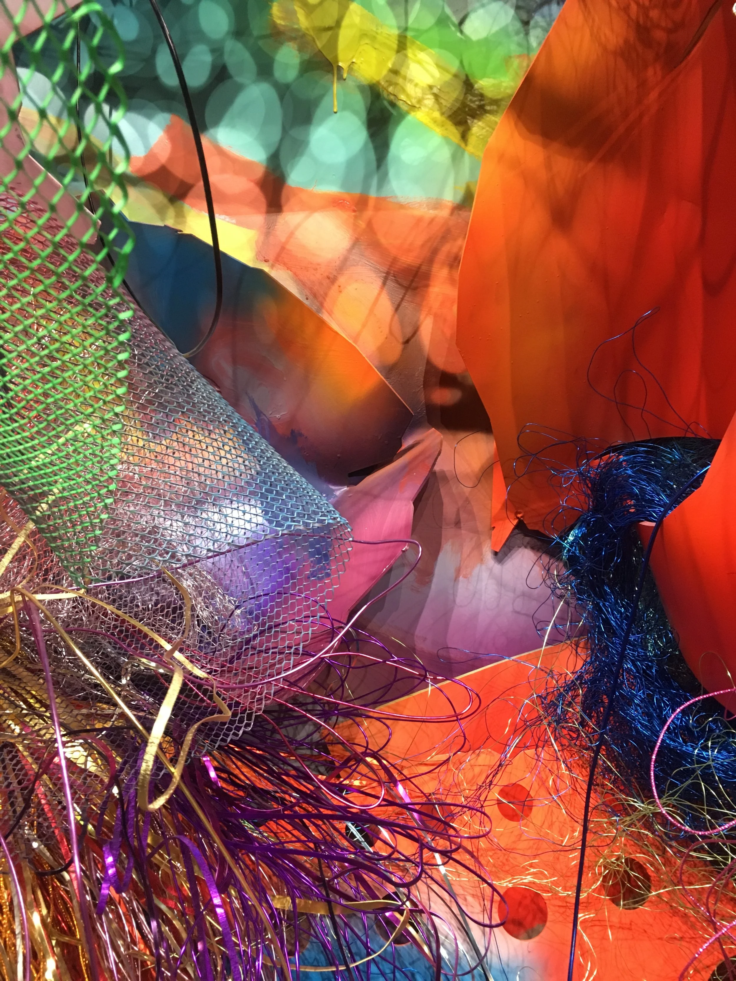 Arne Quinze at the new Denk gallery.