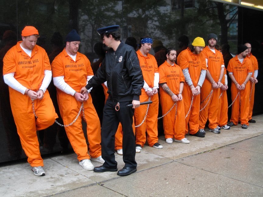 "Arresting Tales" stunt