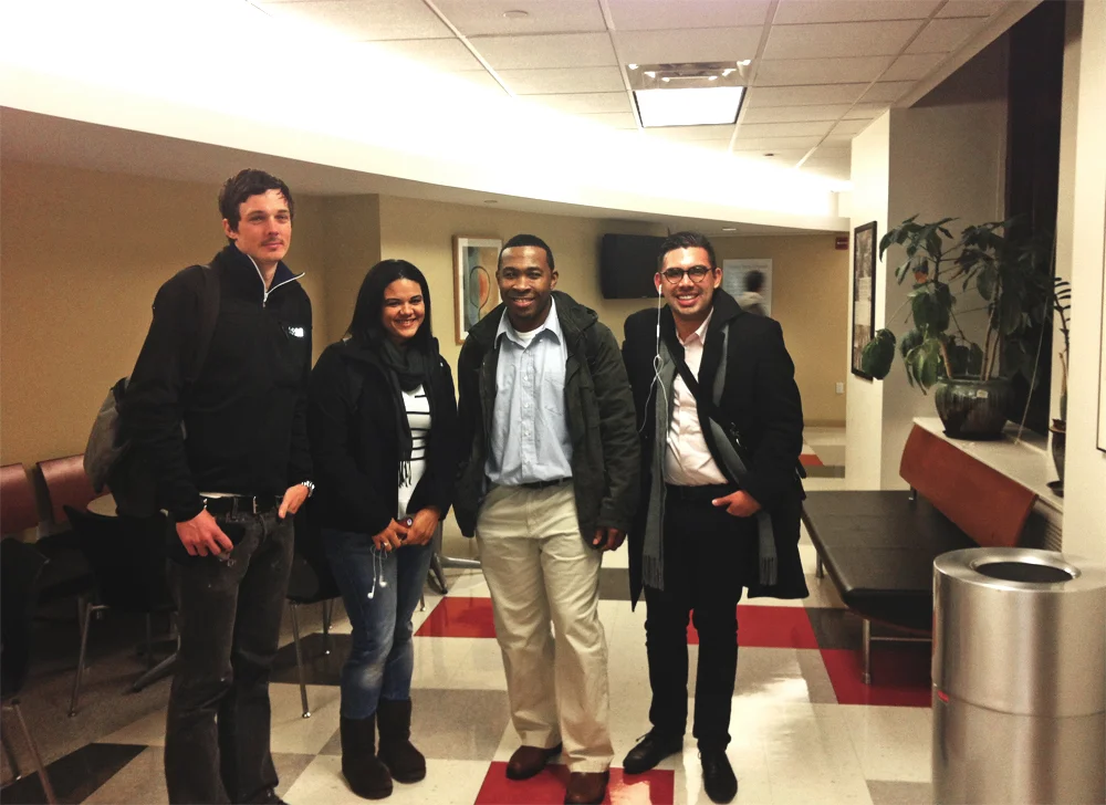 Graduate Students From left to right: Kevin Lamiell, Hesley Keenan, Frainy Martinez and David Jacobsen.