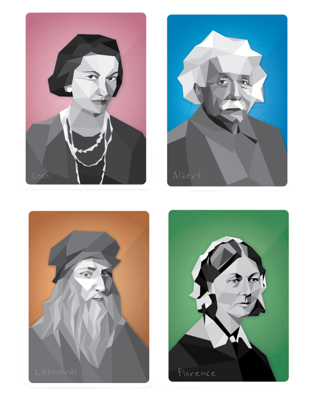 A few of the characters
