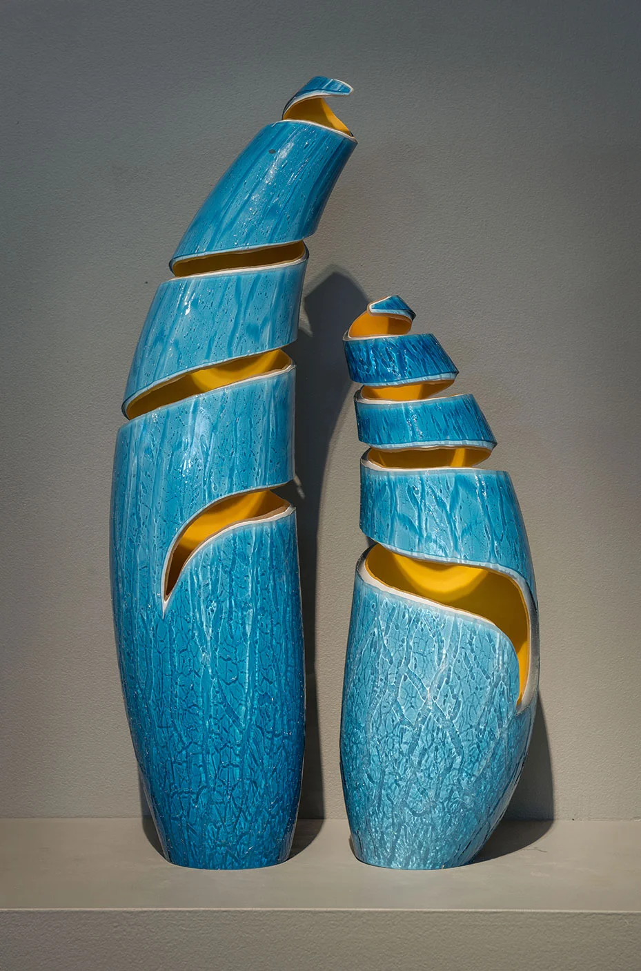 AQUA CRACKLED UNDERTOW