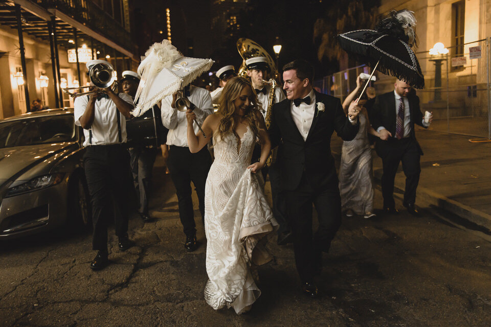 New Orleans Wedding Second Line - The Swansons