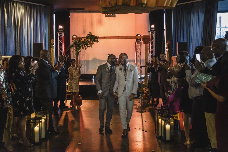 Same-Sex Wedding in New Orleans - The Swansons