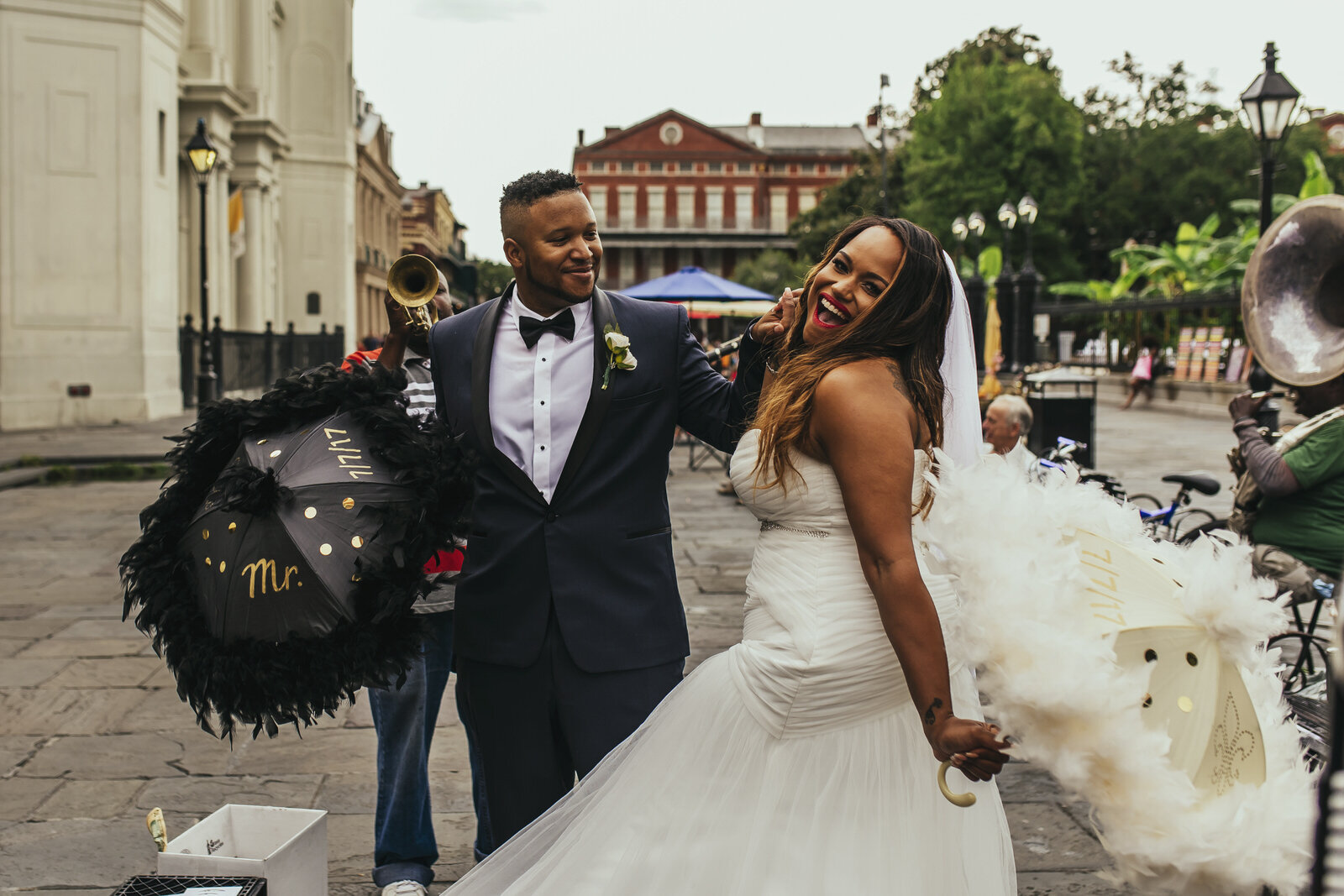 Jackson Square New Orleans Elopement Photography - The Swansons