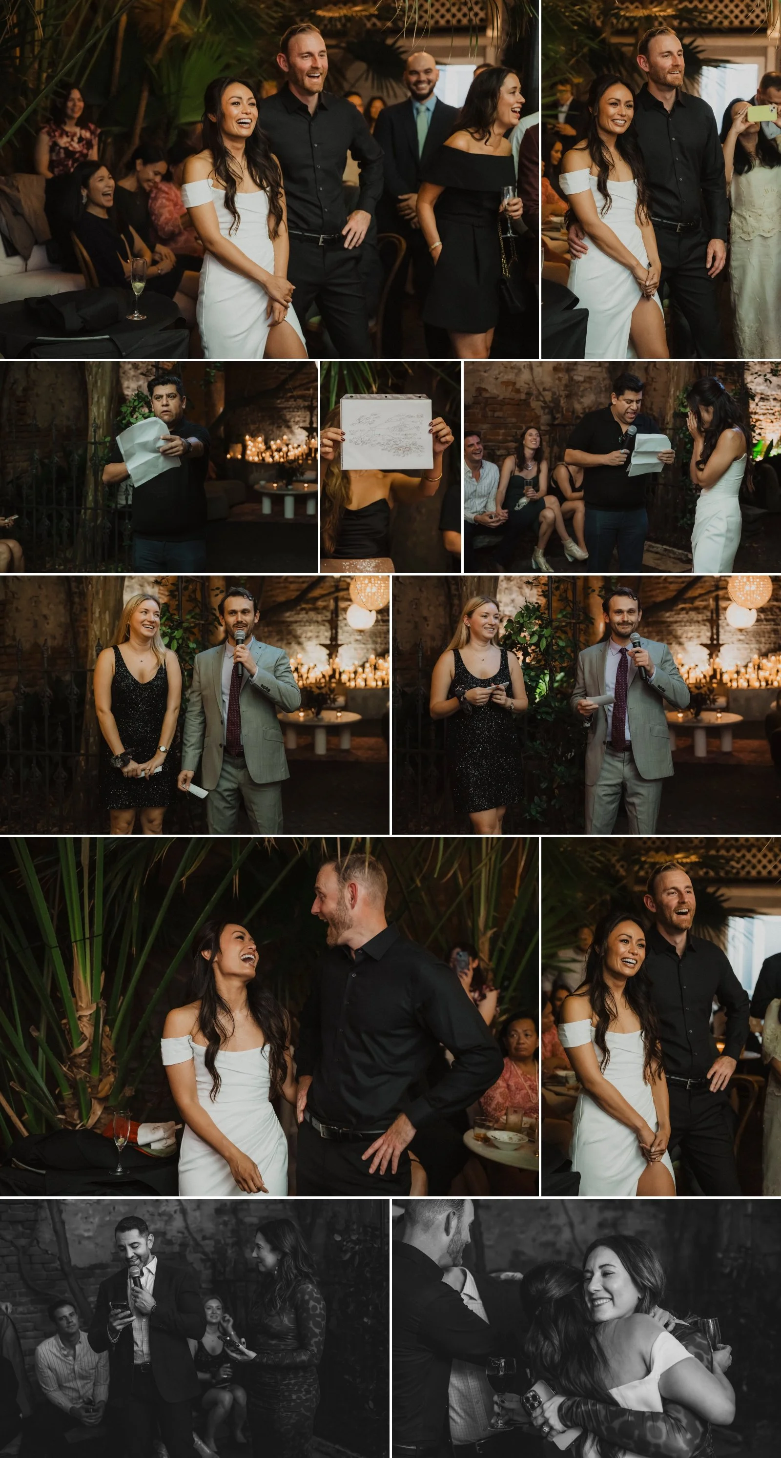 Wedding weekend welcome event in New Orleans