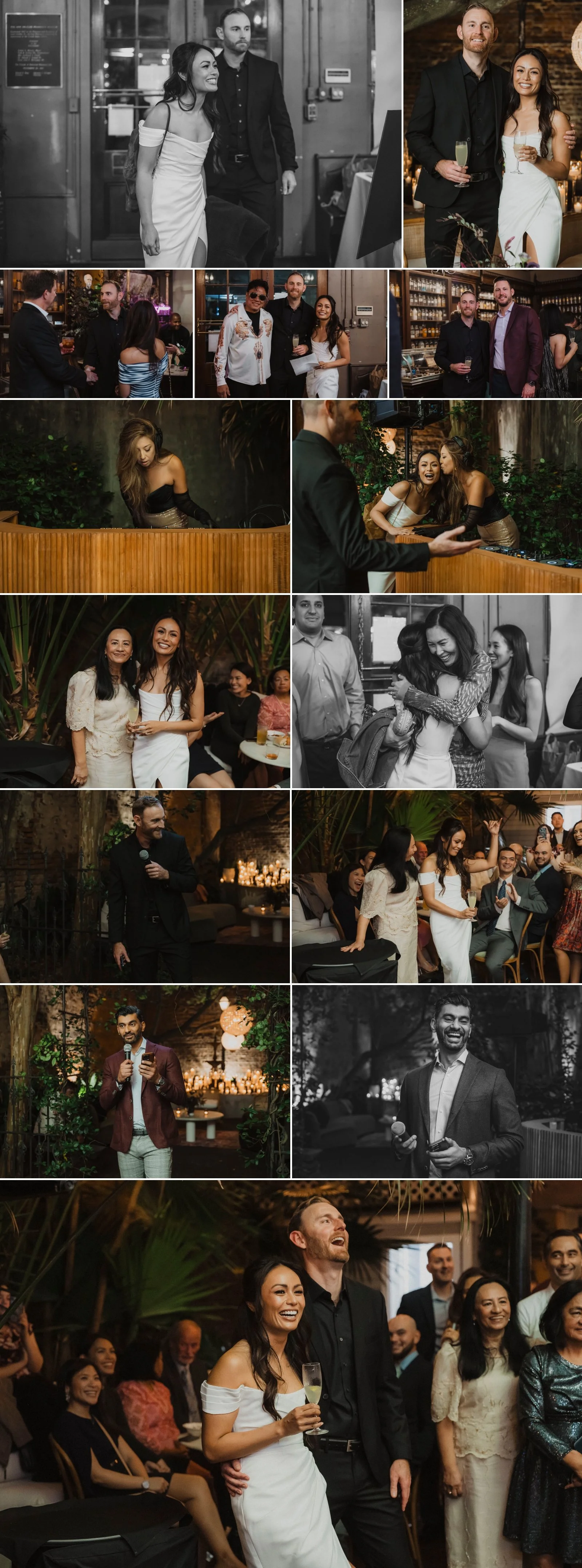 Guests gathering at Pharmacy Museum welcome party