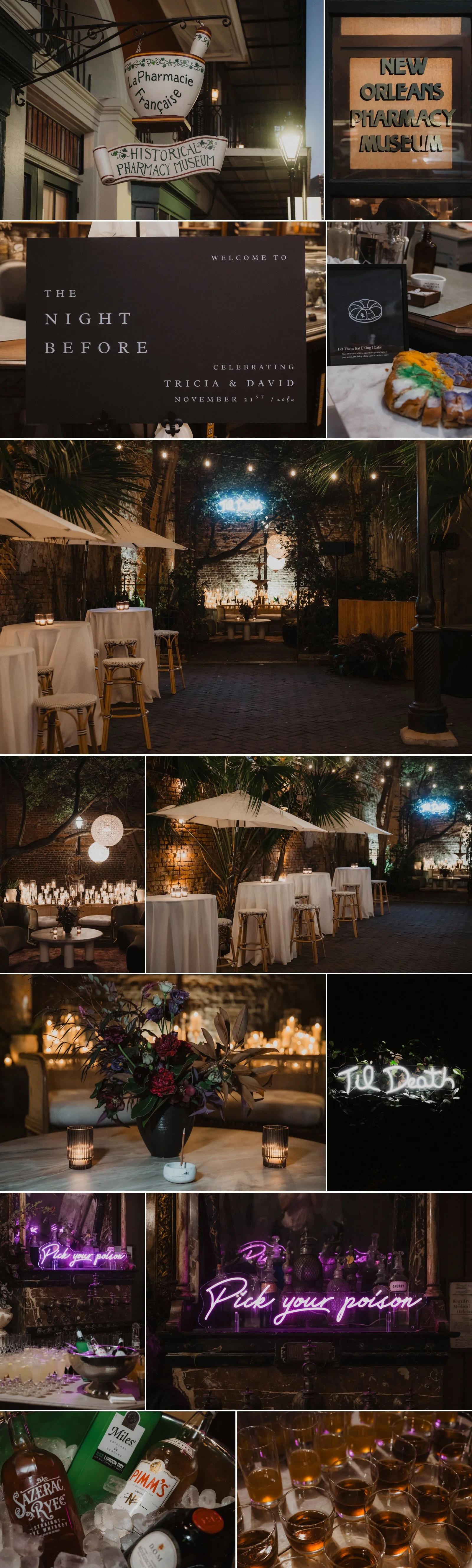 Welcome party at the New Orleans Pharmacy Museum