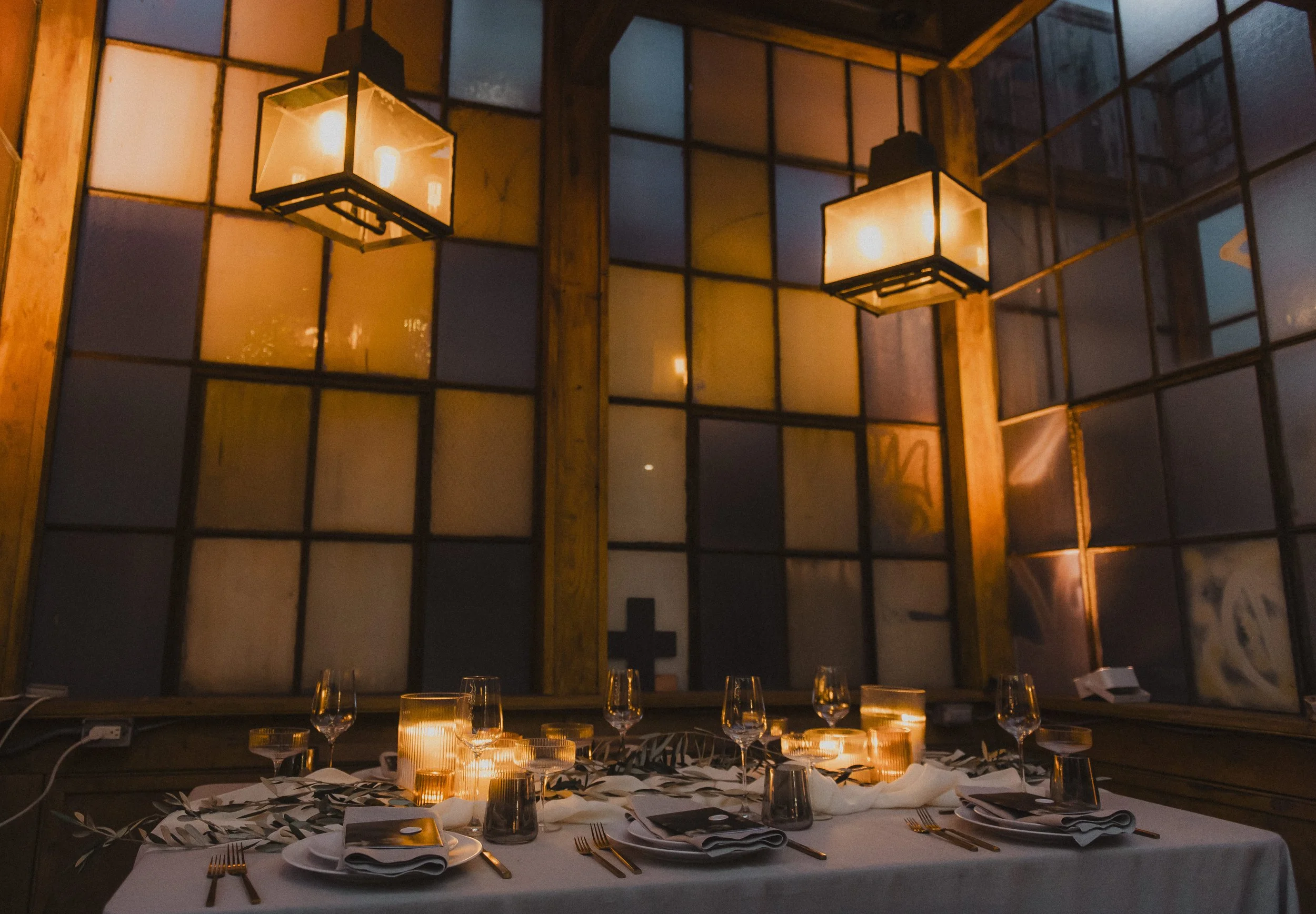 night.jpg Candlelit interior room at Race + Religious during a New Orleans wedding