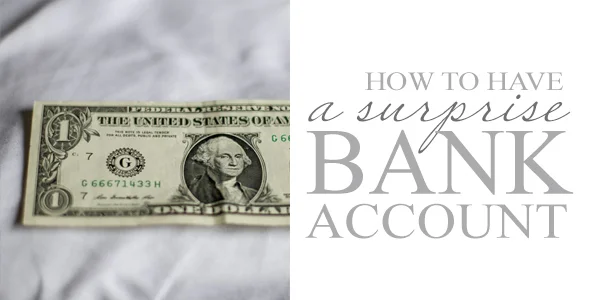 How to Have a Surprise Bank Account | Tucson Boudoir