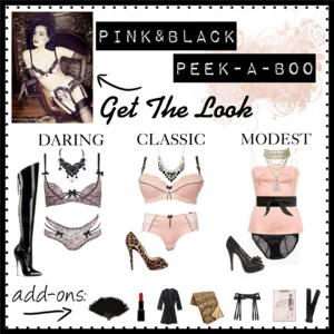 Peek-A-Boo Lingerie....Oh My!