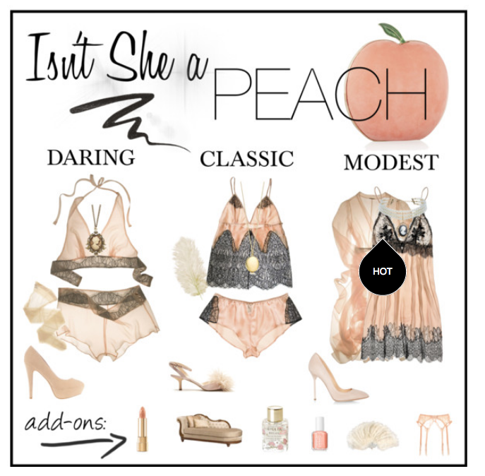 sexy lingerie polyvore Sheer Open Panty (Black) main image 0