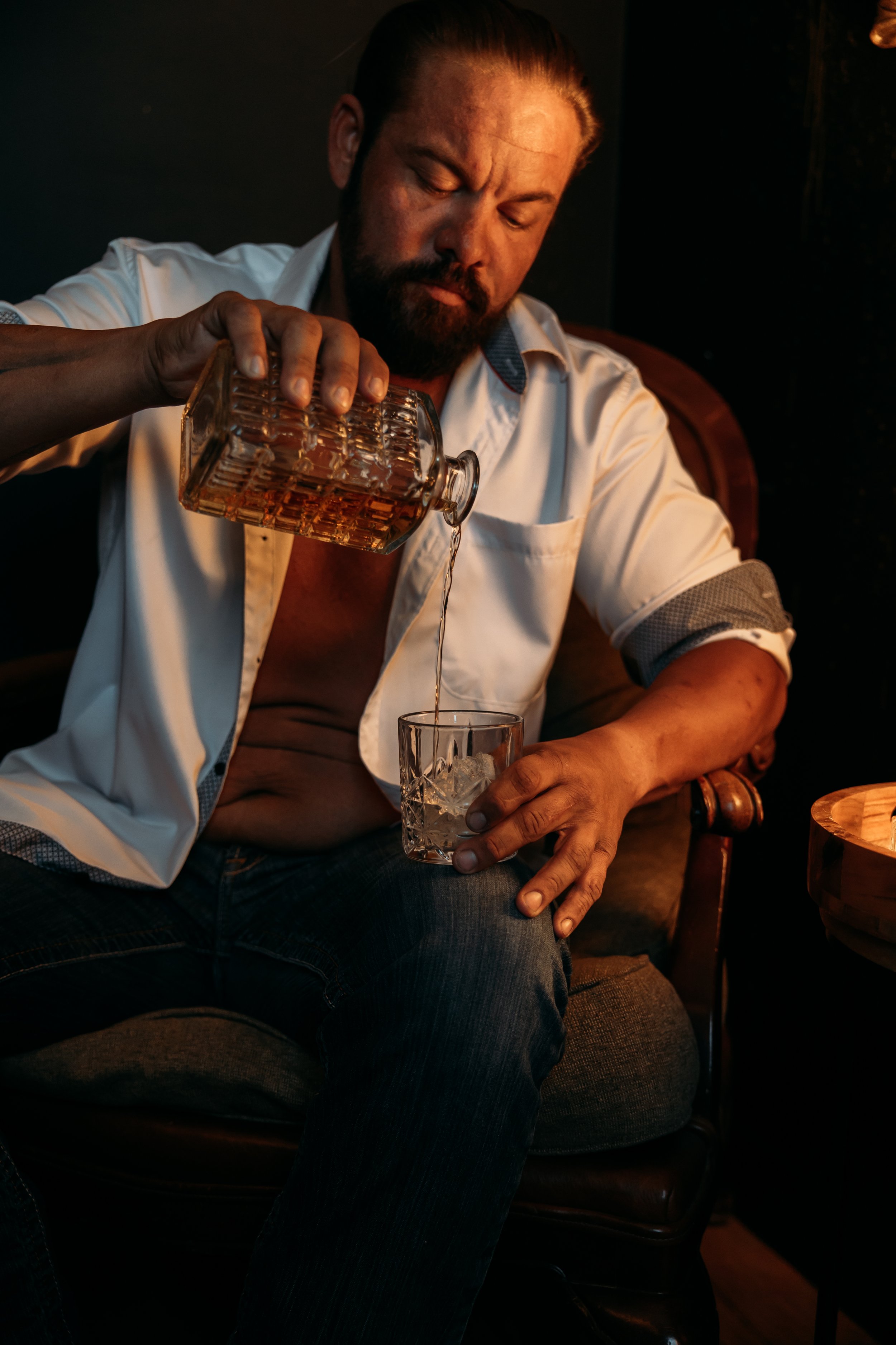 Editorial Men's Boudoir Session Tucson AZ | Unleashed Boudoir