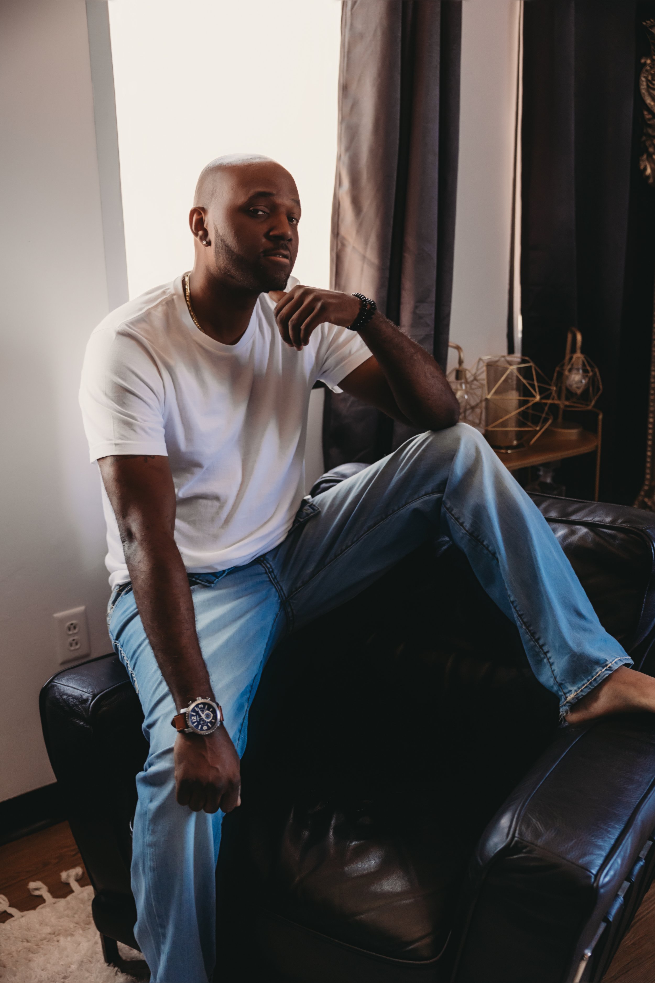 Lifestyle Men's Boudoir Session Tucson AZ | Unleashed Boudoir