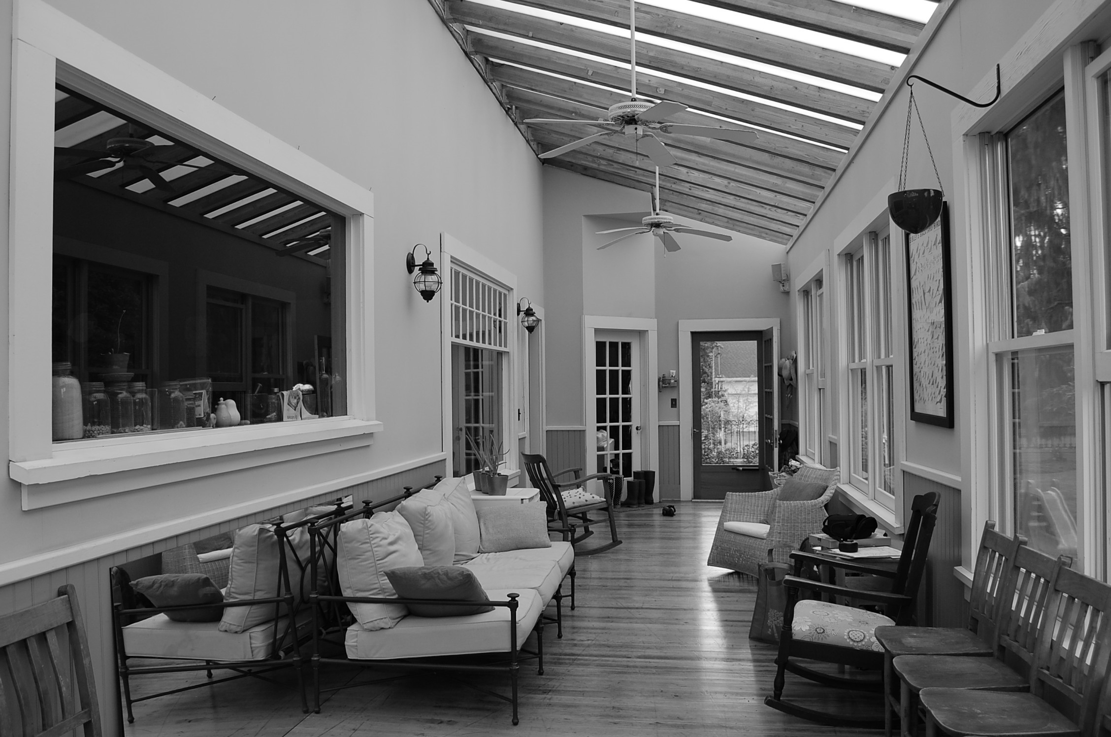 "Before" sunroom
