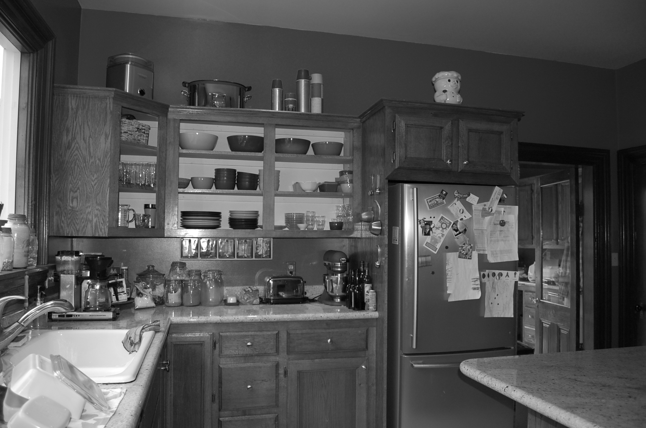 "Before" kitchen