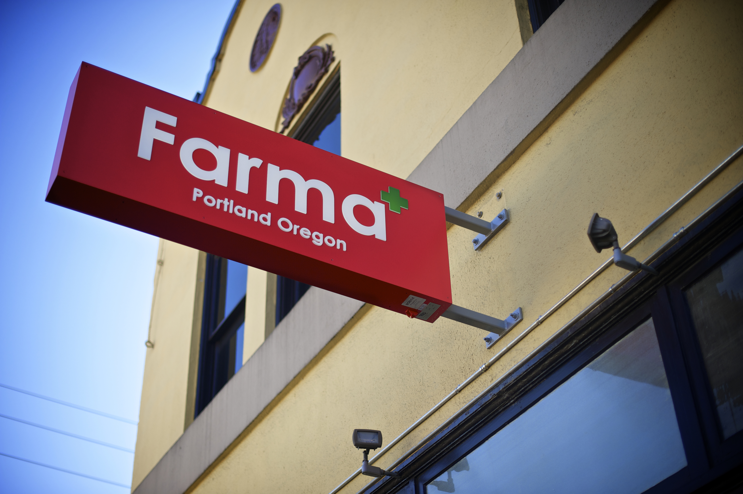 Crisp and modern internally lighted signage