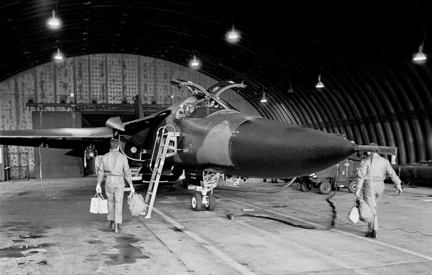General Dynamics F-111A at RAF Upper Heyford, 1990