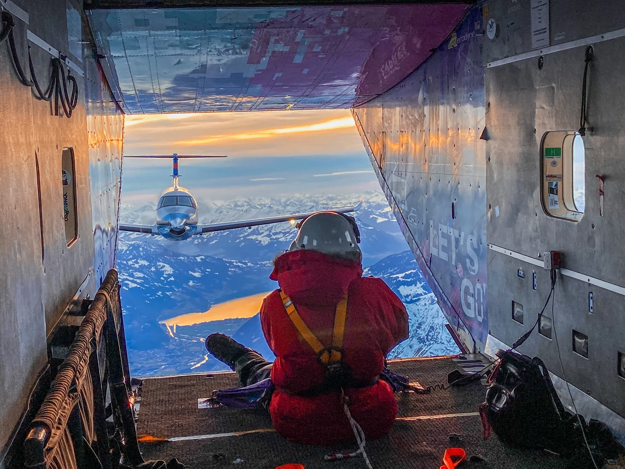 My perspective, photo by Guido Frey