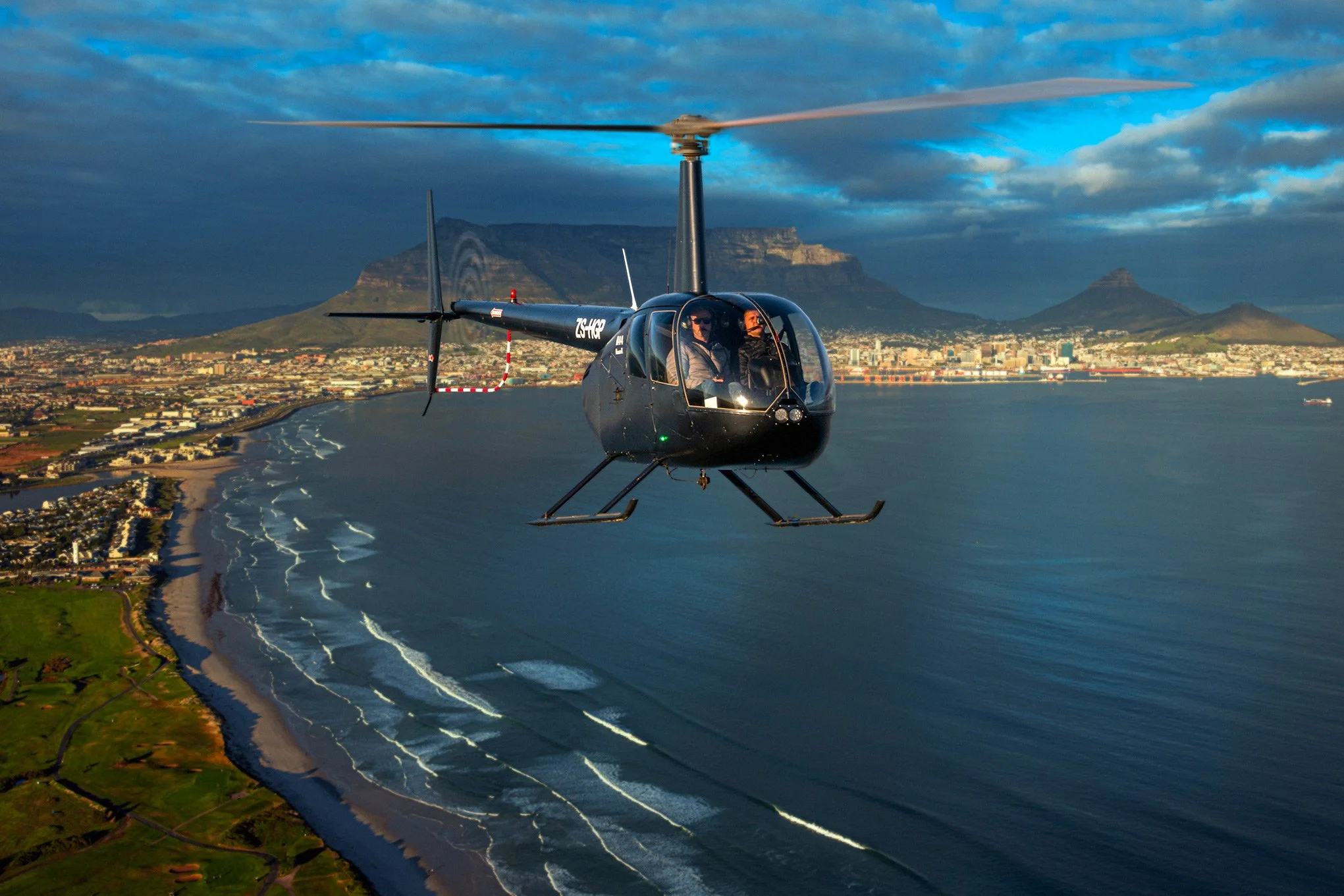 Robinson R44, South Africa
