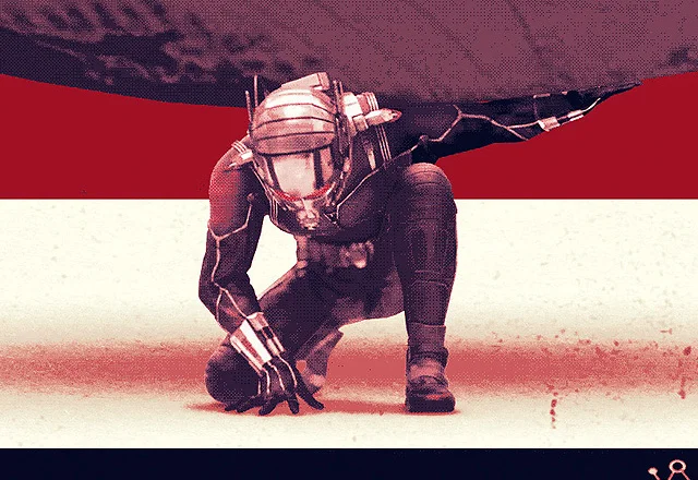 ANT-MAN POSTER Last year, I had an idea for a fan-poster for the Marvel film Ant-Man. I love the thought of Ant-Man interacting with everyday objects and how the change in scale causes these inanimate objects to become more foreboding. READ MORE
