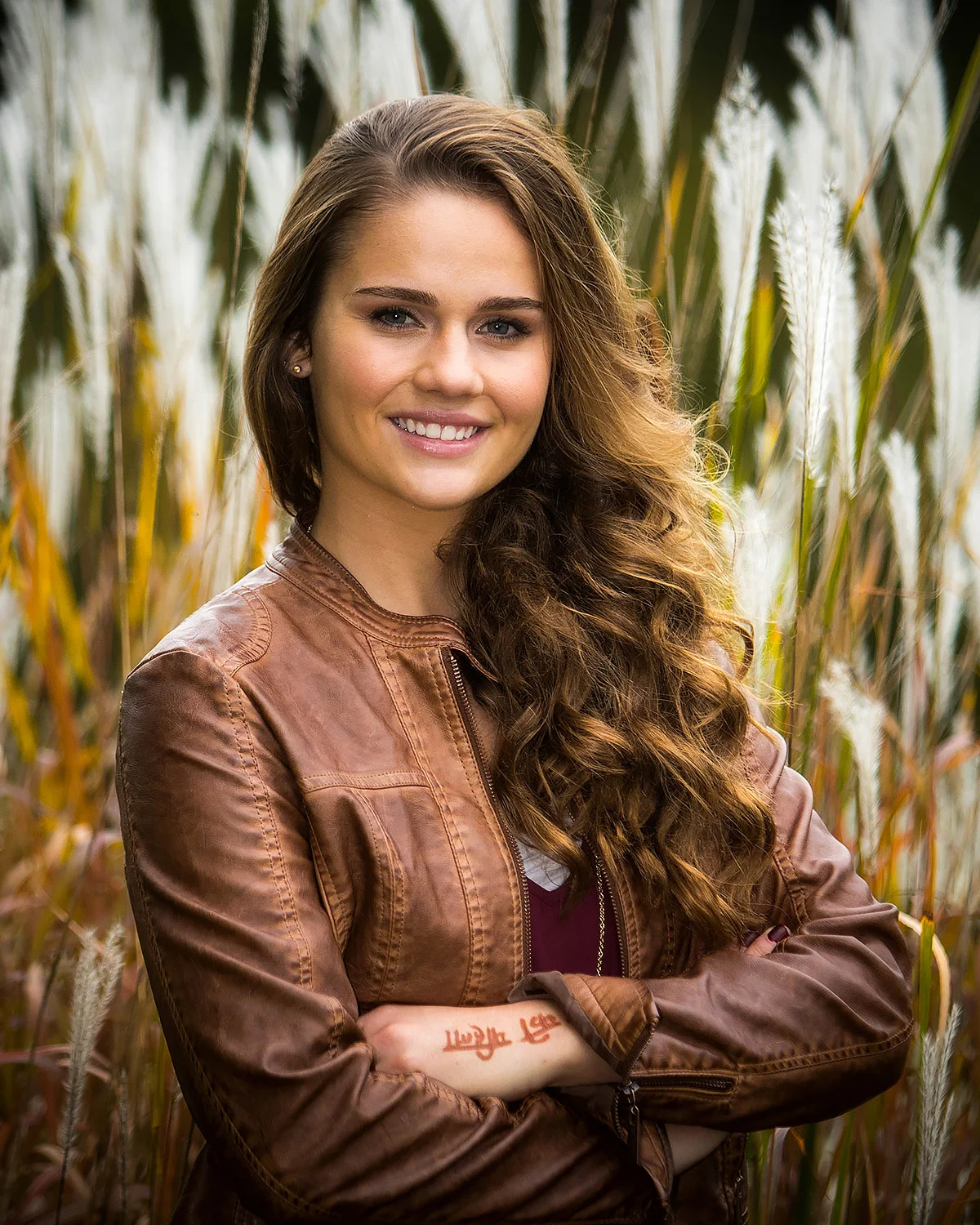 In the tall grass