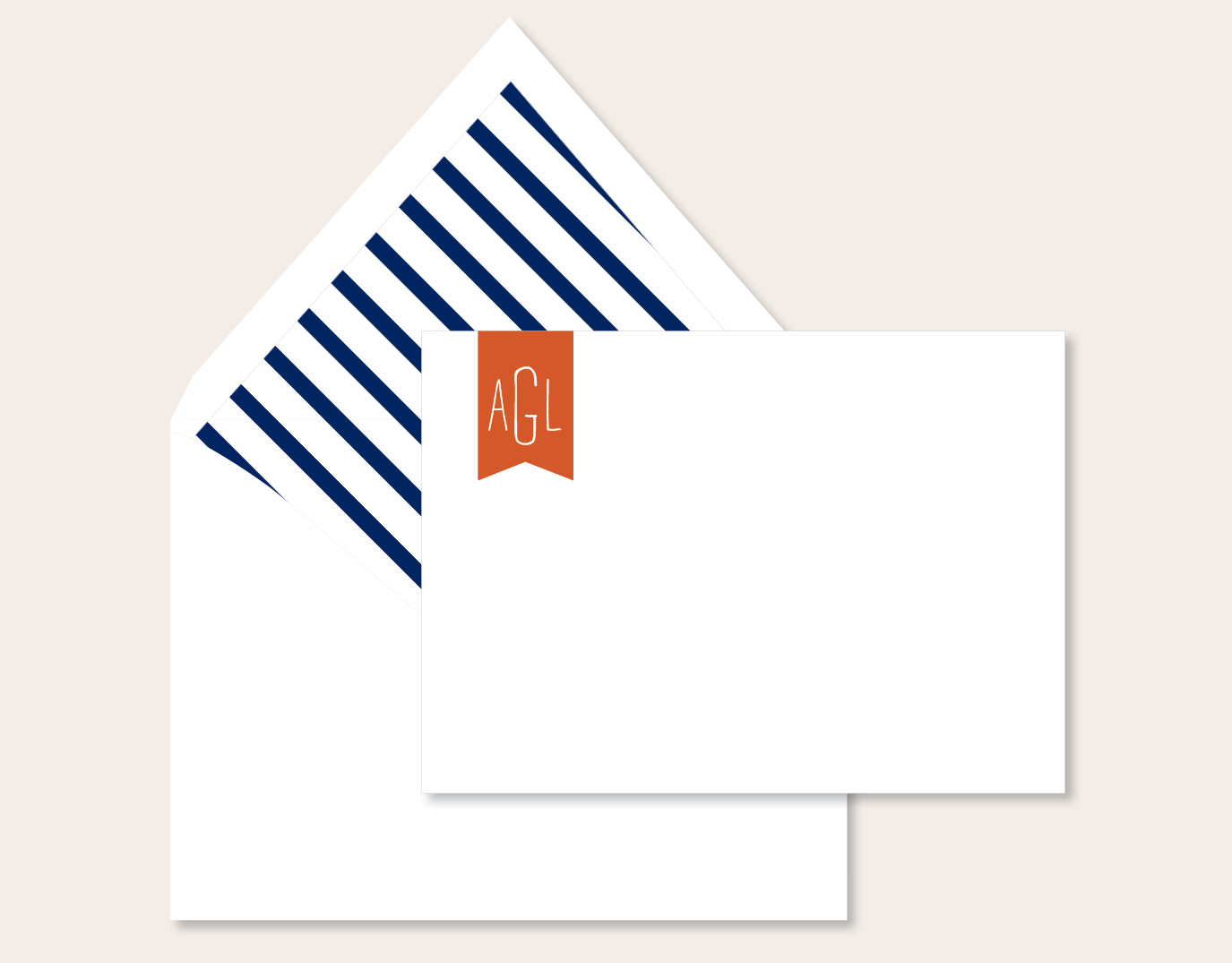 Foil Pressed Stationery